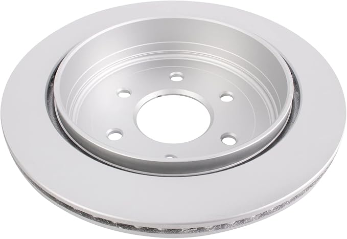 TRQ Rear Brake Rotor Set G-Coated Vented Compatible with 2011-2013 Infiniti QX56 2014-2024 QX80 2017-2024 Nissan Armada