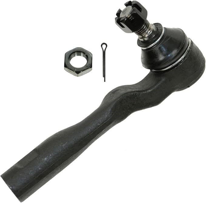 TRQ Front Outer Tie Rod Set 2 Piece Compatible with 2003-2007 Toyota Sequoia 03-06 Tundra