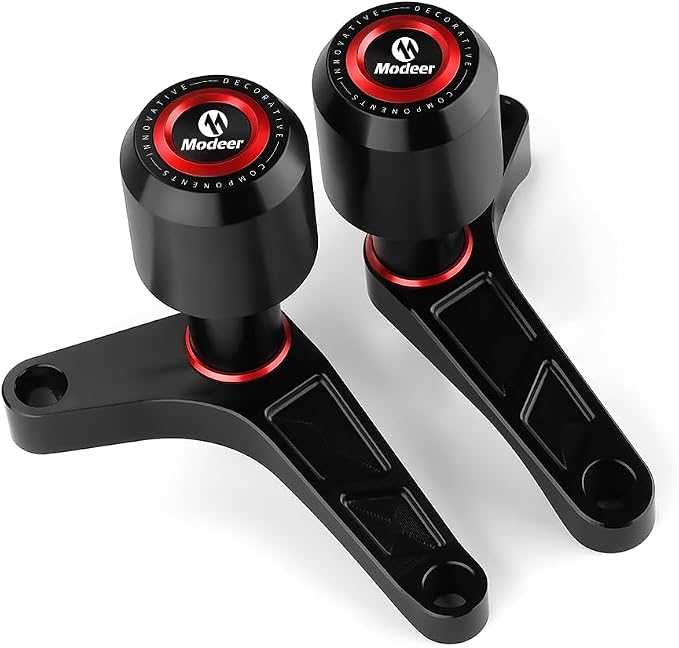 Modeer Motorcycle Frame Sliders Compatible with NINJA 1100SX Ninja 1100 SX 2025+ Falling Protector Crash pads ninja1100sx ninja 1100 sx Accessories (red)
