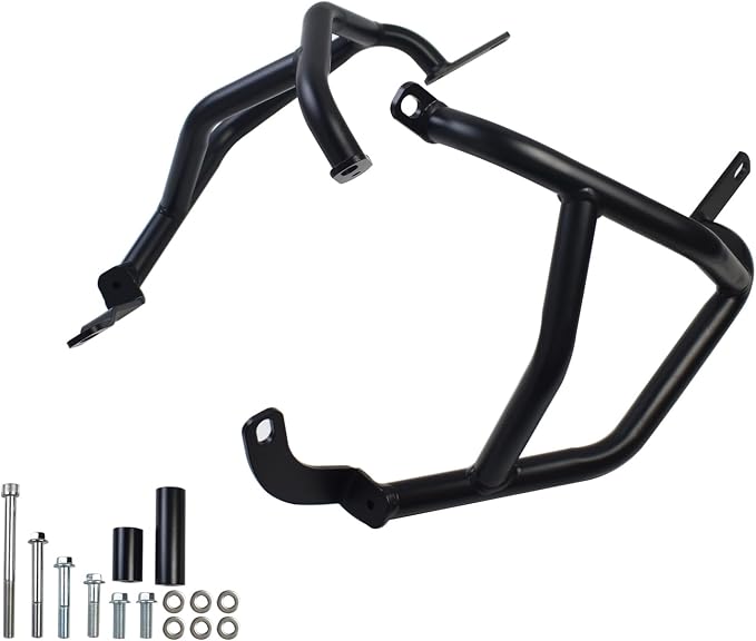 Motorcycle Highway Freeway Crash Bar Bumper Body Kits Falling Protector Compatible for Ka&wasaki Z250/Z400(2018-2024)&Z500/Z500SE ABS 2025 Engine Guard