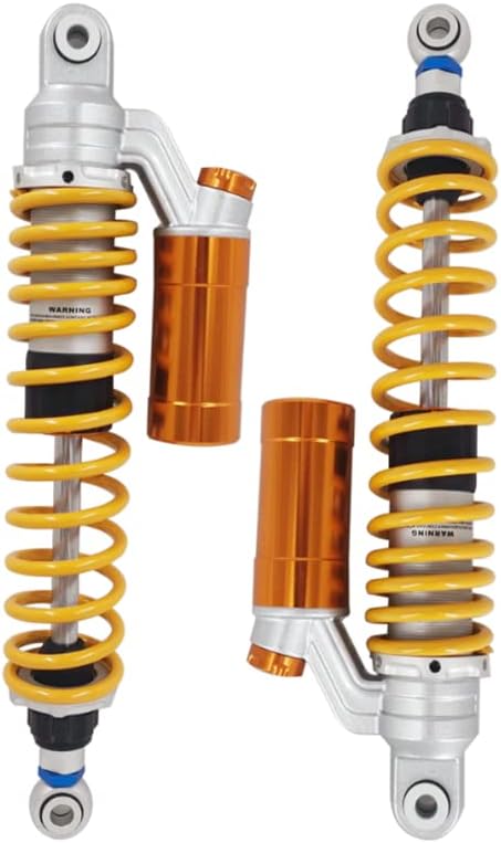 400mm/15.75" Rebound Damping Universal 7mm Spring Rear Suspension Air Shock Absorber MTB Motorcycle For XL250 XL500 XL185