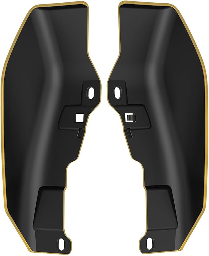 Color - Matched Mid Frame Air Deflectors Heat Shield, Perfectly Fit for Harley Touring Models 2009-2026 Centerline