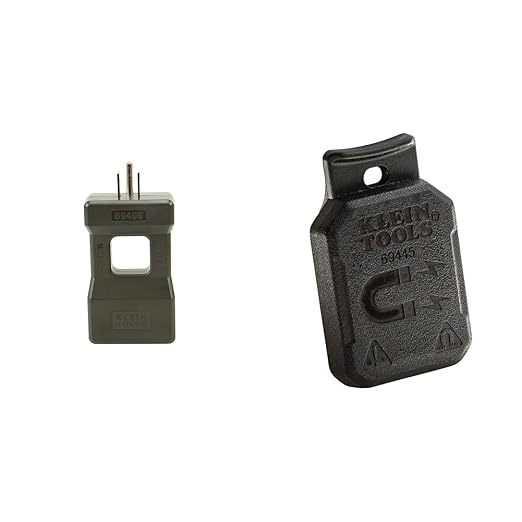 Klein Tools Line Splitter 10x and Magnetic Hanger for Klein Tools Clamp Meters and Multimeters