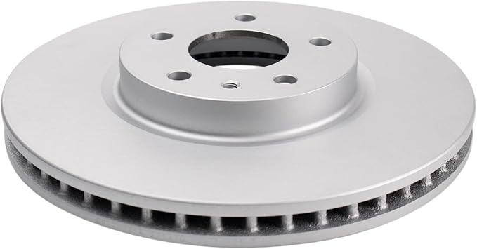 TRQ Front Brake Rotor Set 11.81 in G Coated Vented for 2013-2020 Ford Fusion 2013-2016 Lincoln MKZ