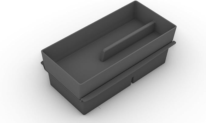 SXCY [Double-Layer for 2023-2025 2026 Lexus RX350 Center Console Organizer [Easier to Remove] 2024 2025 2026 RX350 RX Hybrid RX 350h/ RX 500h Accessories ABS Plastic Center Console Tray | 2026 Lexus RX350 Center Console Organizer[Double-layer]