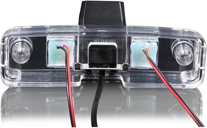 HD License Plate Backup Camera,Night Vision Waterproof Rear View Reverse Camera for Impreza/Outback 2006, 2008-2011 Subaru Forester 2005-2010