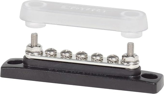 Blue Sea Systems 2314 100 Amp Mini BusBar with 5 screws and a cover