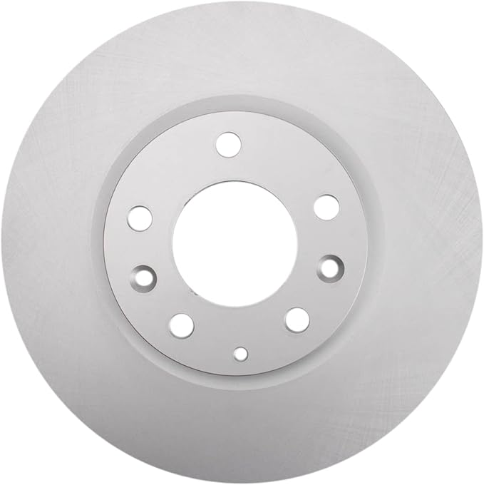 TRQ Front Brake Rotor Set G Coated Vented Compatible with 2007-2012 Mazda CX-7