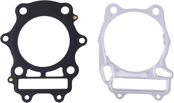 Cylinder Piston Gasket Top End Rebuild Kit 3403-238 Compatible with Artic Cat 400 2004-08 375 2002-08 Compatible with Suzuki Eiger 400 2002-07 King Quad 400 2008-22