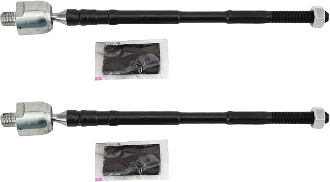 TRQ Inner Left and Right Tie Rod Set 2 Piece Compatible with 14-18 Subaru Forester 16-18 Subaru Crosstrek 19-23 Crosstrek 21-23 Sport 17-19 Impreza