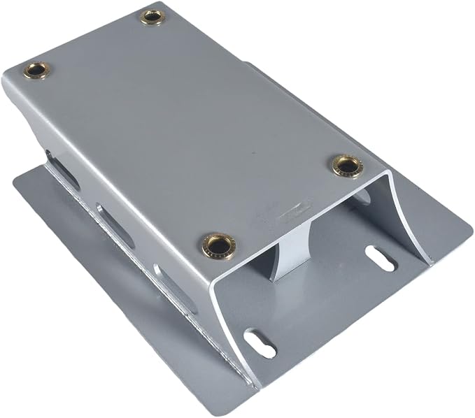 Torque Converter Motor Riser Plate Mount for Predator 196cc / 212cc Engine on Coleman CT200U BT200X Mini Bikes Silver