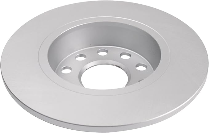TRQ Rear Brake Rotor Set Compatible with 2010-2020 Audi 2009-2023 Volkswagen