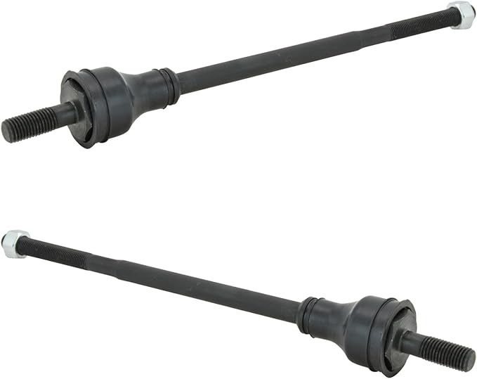 TRQ Front Inner Tie Rod Set 2 Piece Compatible with 2003-2021 Chevrolet Express 2500, 3500, 4500 GMC Savana 2500, 3500, 4500