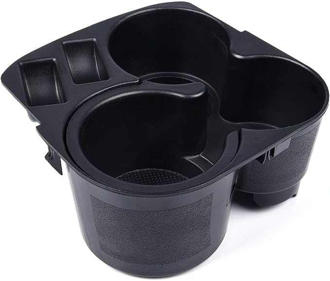ANDPLAY Center Console Cup Holder Attachment Compatible with Nissan Altima 2007 2008 2009 2010 2011 2012, Black 68431-JA00A