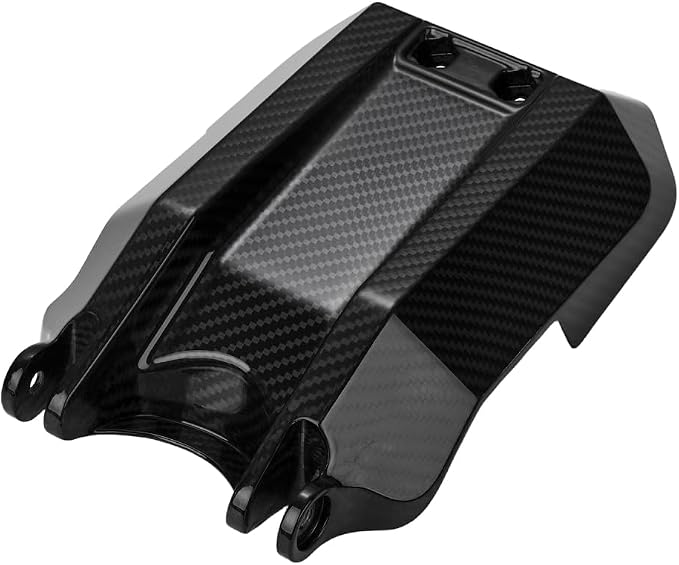Funparts Carbon Fiber Battery Cover for Eride Pro SS S SR, Premium Carbon Fiber Battery Lid Guards Wrap for E-Ride Pro SS 2.0 3.0 Lightweight Glossy Weave Finish Easy Installation
