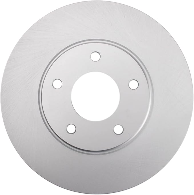 TRQ Front Brake Rotor Set G Coated Vented Compatible with 2003-2004 Infiniti M45 2002-2006 Q45 2004-2017 Nissan Quest