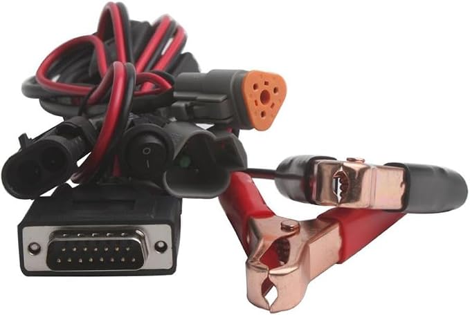 9 Pcs Adapters for NEXIQ PN 125032 USB LINK1 Diesel Truck Diagnostic Connector Cables