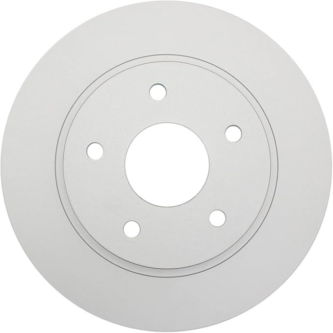 TRQ Rear Brake Rotor Set G Coated Solid Compatible with 2008-2016 Chrysler Town and Country 2008-2016 Dodge Grand Caravan 2009-2013 Journey 2012-2015 Ram C/V 2009-2014 Volkswagen Routan