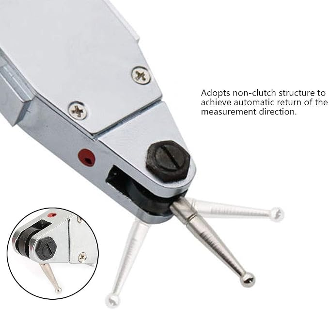 Dial Test Indicator, Lever Test Indicator Aluminum Dial Gauge Meter Tool for Precise Measurement