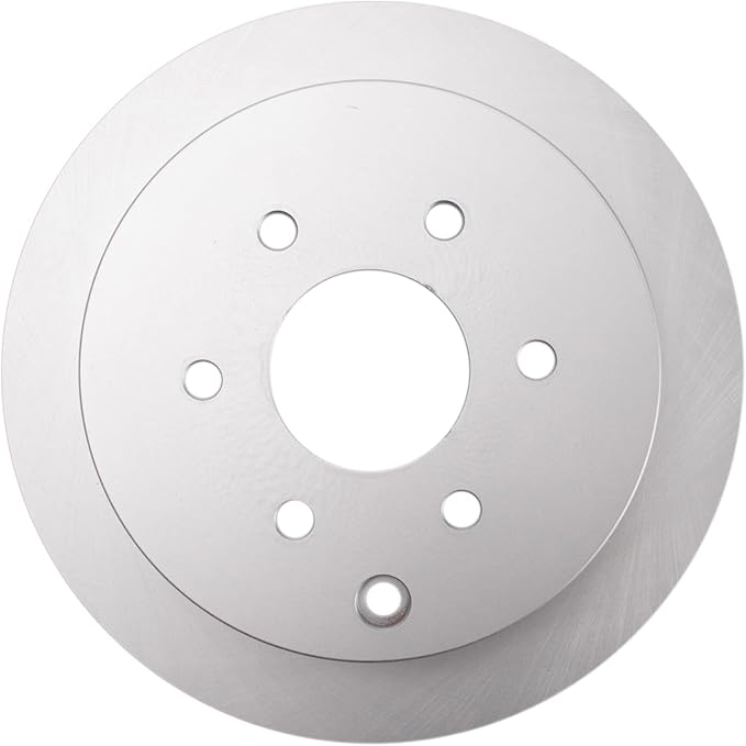 TRQ Rear Brake Rotors Set Vented Premium G-Coated Compatible with 2005-2022 Nissan Frontier 2005-2015 Xterra 2009-2012 Suzuki Equator
