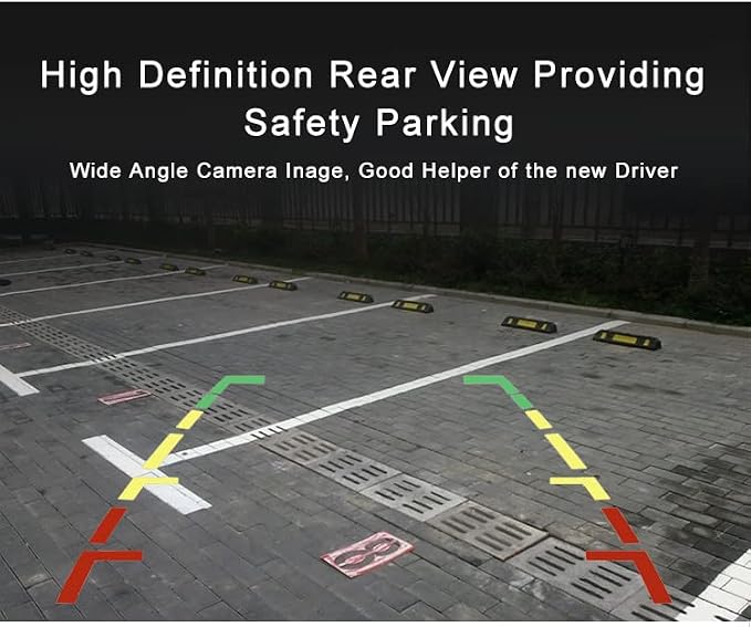Savana Third Brake Light Placement Camera with Monitor fit for Express GMC Savana Cargo Van (with Monitor)