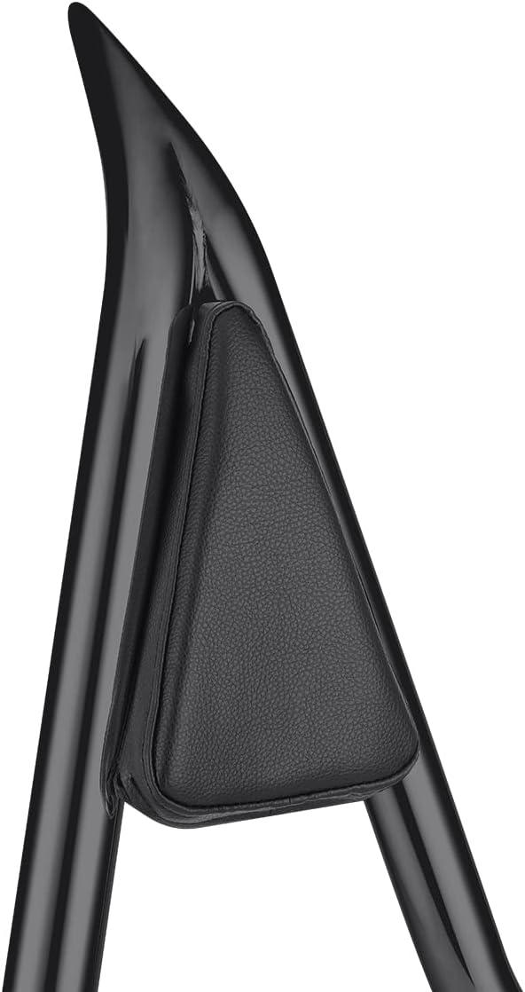 Motorcycle Sissy Bar Backrest for Harley Touring 2009-2025 Black | Split sissy bar backrest for Touring Street Glide Road King Road Glide 2009-2025, split detachable design, 28-inch height