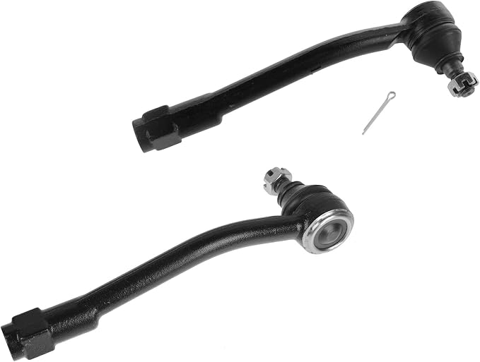 TRQ Outer Driver and Passenger Side Tie Rod Set 2 Piece Compatible with 2006-2012 Kia Sedona 2014 Kia Sedona 2007-2008 Hyundai Entourage