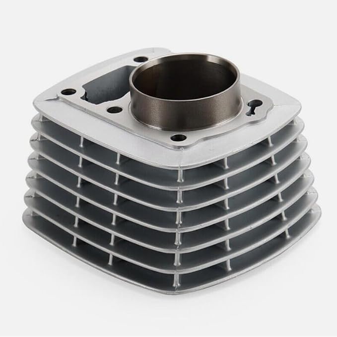 125CC Cylinder Piston Rings Gasket Rebuild Kit 52.4mm for Honda CRF125FB CRF125F CRF125 CRF 125F 2014-2023, Silver
