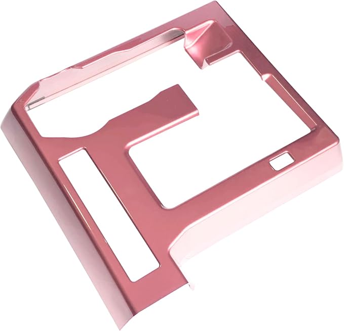 for Toyota Tacoma 2024 2025 2026 for 4Runner 2025 Up Interior Accessories Dashboard Decor Center Consoles Shift Panel & Steering Wheel Cover ABS Decorative Frame Pink