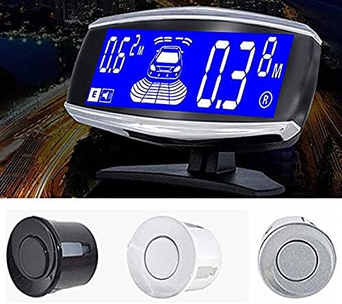 Dual Core Parking 6 Sensors Rear Front View LCD Display Reverse Backup Radar New Adjustment Car LCD Dual-Display Dual-Core 6 Probe Reversing Backup Radar Dual Core Parking