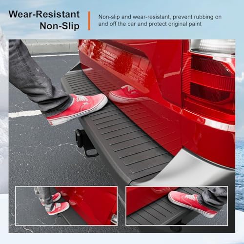 powoq 2nd Under Seat Storage Mat Compatible with 2022-2025 Ford Maverick Rear Bumper Step Pad Fuel Under Seat Organizer Liner Replacement for 2022-2025 Ford Maverick Accessories