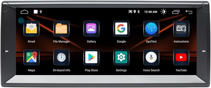 2GB+32GB Car Stereo Android 13 Radio for Land Rover Range Rover III L322 V8 2002-2004, GPS Navigation 10.25 Inch Multimedia Video Player FM BT Receiver WiFi Carplay Android Auto