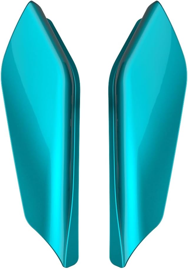 Advanblack 2026 Road Glide Mid Frame Air Deflector, Teal Thunder Air Deflector Heat Shield Compatible with Harley Touring Street Glide, Road King, Electra Glide, 2009-2026