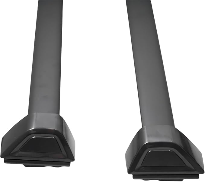 Roof Rack Cross Bars for 2023 2024 2025 2026 Toyota BZ4X BZ/Subaru Solterra with Roof Rails, Aluminum Crossbar Luggage Rack for Rooftop Cargo Carrier Bag Kayak Canoe Bike Snowboard Skiboard