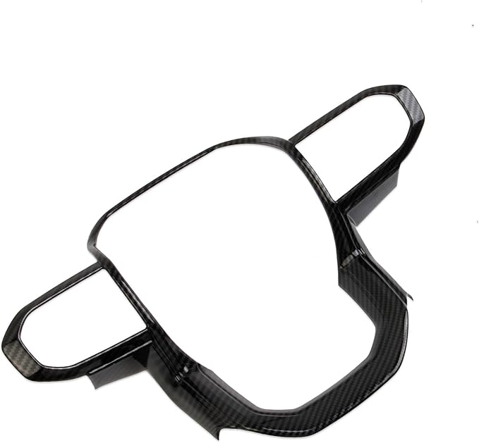 Korlot Carbon Fiber Style Steering Wheel Trim Accessories for 2023-2026 Chevrolet Colorado/GMC Canyon,2024-2026 Acadia,2025-2026 Terrain
