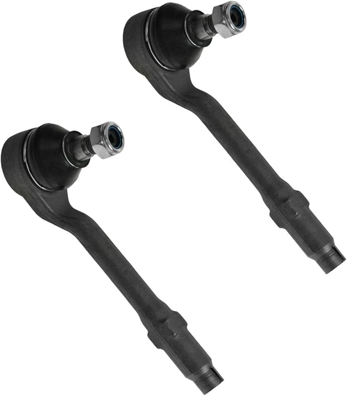TRQ Front Outer Tie Rod Set 2 Piece Compatible with 2000-2003 BMW X5