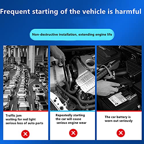 Auto Start Stop Memory Module Compatible with Nissan Series ，Automatic Start-Stop System Last Setting Retention Cable(for X-Trail 14-21)