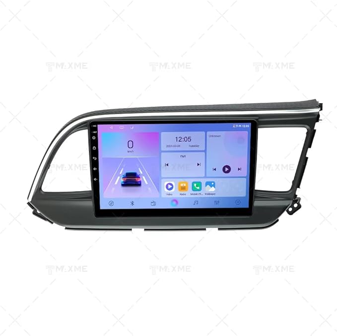 9Inch 2Din Installation Dash Kit Fits for Hyundai Elantra 2016-2019 Aftermarket Android Car Radio Stereo Mounting Fascia Panel