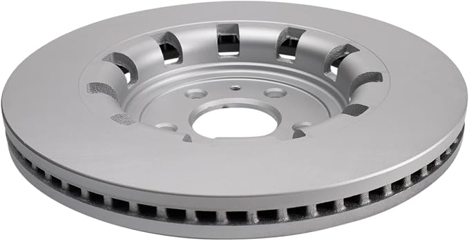 TRQ Front Brake Rotors Set Premium G-Coated Smooth Compatible with 13-19 Explorer 12-19 Flex 12-16 MKS MKT Police Interceptor Sedan Police Interceptor Utility 14-18 Special Service Sedan Taurus