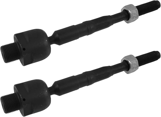 TRQ Front Inner Tie Rod Set 2 Piece Compatible with 2007-2014 Ford Edge 07-15 Lincoln MKX