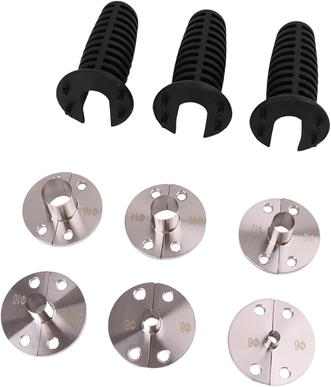 Air Hose Removal Tool Set Replace for 88800414 JD006-1 JD006-2 JD006-3,Compatible with Volvo Renault Mack European Trucks, 6-16mm, Split Air Tube Disconnect Tool
