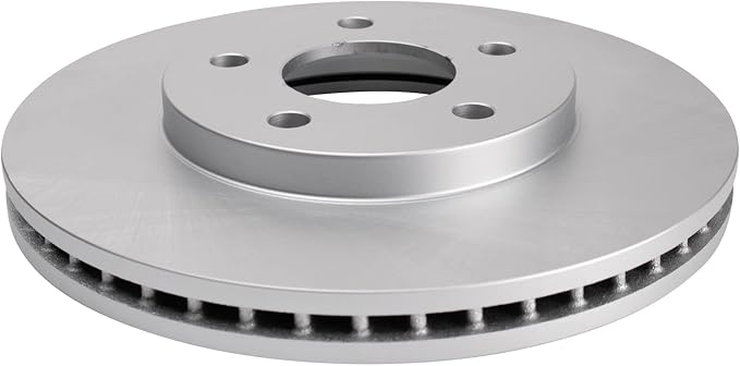 TRQ Front Brake Rotor Set G Coated Vented Compatible with 2006-2011 Chevrolet HHR