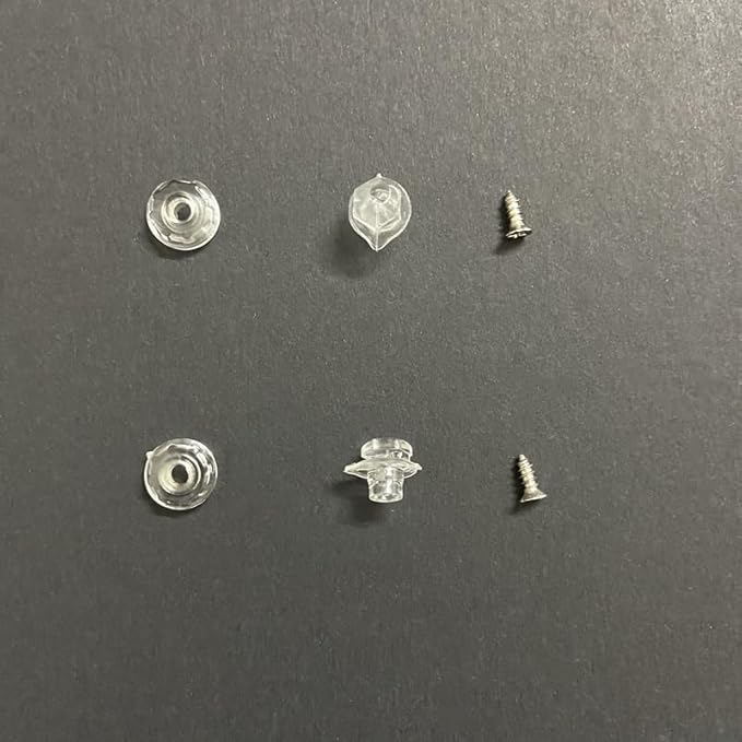 Universal 2 Pairs 4MM Helmet Visor Pins, Anti Fog Insert Pins Compatible with AGV, SHOEI, GXT, ARAI,BELL, SEDICI, HJC,ETC Helmet Visors(PIN 1)