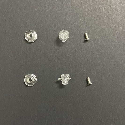 Universal 2 Pairs 4MM Helmet Visor Pins, Anti Fog Insert Pins Compatible with AGV, SHOEI, GXT, ARAI,BELL, SEDICI, HJC,ETC Helmet Visors(PIN 1)