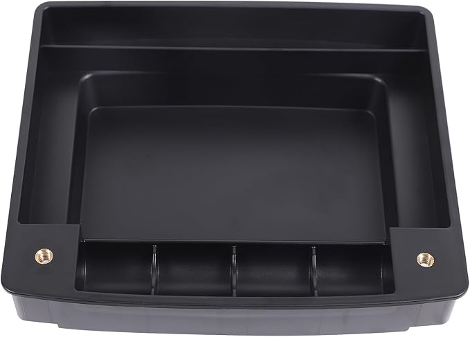 Aunginsy Center Console Dash Storage Tray Compatible with Nissan Frontier 2009-2017, Car Dashboard Storage Box Organizer Holder Tray Insert Mounted Tray ABS Interior Accessories, Without Phone Holder