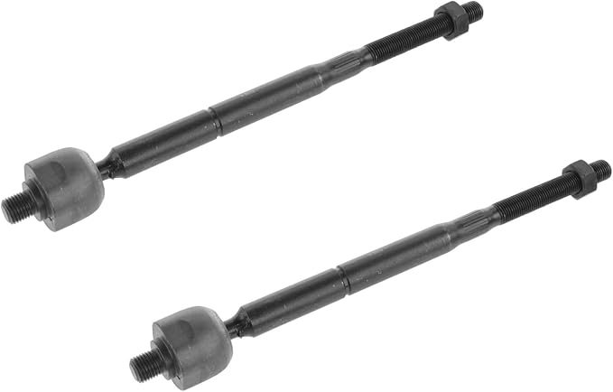 TRQ Inner Driver and Passenger Side Tie Rod Set 2 Piece Compatible with 07-17 Jeep Patriot 07-16 Jeep Compass 17 Compass US Built Models 1st VIN Digit 1 07-12 Dodge Caliber