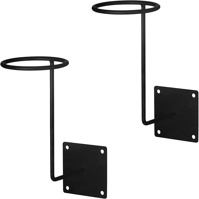 ILM 2 Pack Helmet Holder Rack Hook Helmts Stand Wall Mount Jacket Hanger Motorcycle Accessories