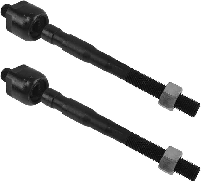 TRQ Front Inner Tie Rod Set 2 Piece Compatible with 2007-2013 Nissan Altima