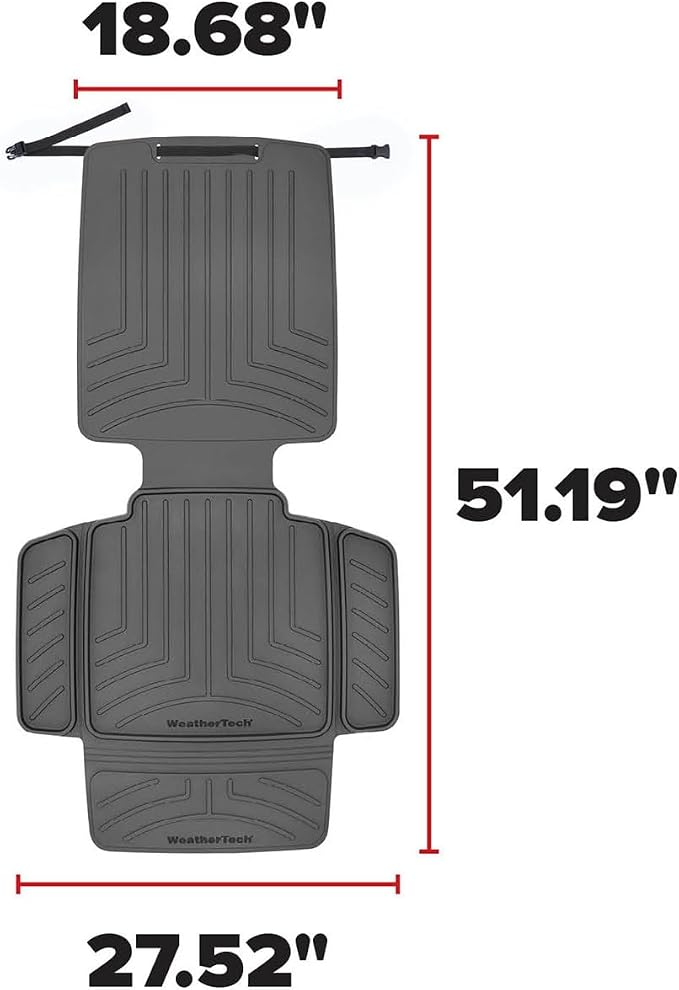 WeatherTech Child Car Seat Protector with Back Tan