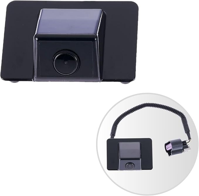 Backup Camera for 2007-2013 Cadillac Escalade Chevrolet Suburban Tahoe GMC | Tailgate Backup Camera Fits Yukon Rear View Reverse Parking Assist Monitor Sensor OE 15173619 GM1960104 590-076
